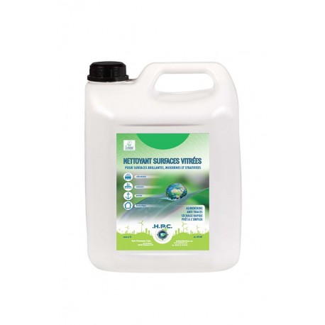 NETTOYANT SURFACES VITREES ECOLABEL ALIMENTAIRE - 5L